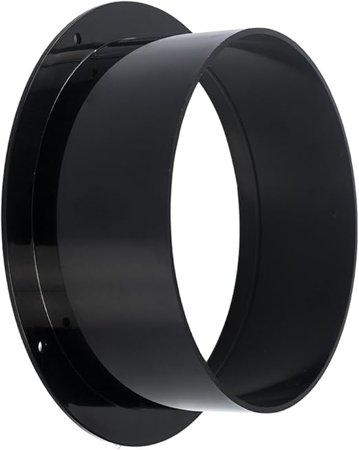 4 Inch Dryer Vent Hose Connector, HG Power Plastic Straight Pipe Flange