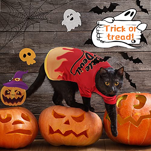 5 pcs halloween dog shirt halloween dog clothes pumpkin ghosts skeletons pet costume printed funny scary dog apparel halloween party cosplay supplies for pet dogs, cats 7 5 pcs halloween dog shirt halloween dog clothes pumpkin ghosts skeletons pet costume printed funny scary dog apparel halloween party cosplay supplies for pet dogs, cats - image 8