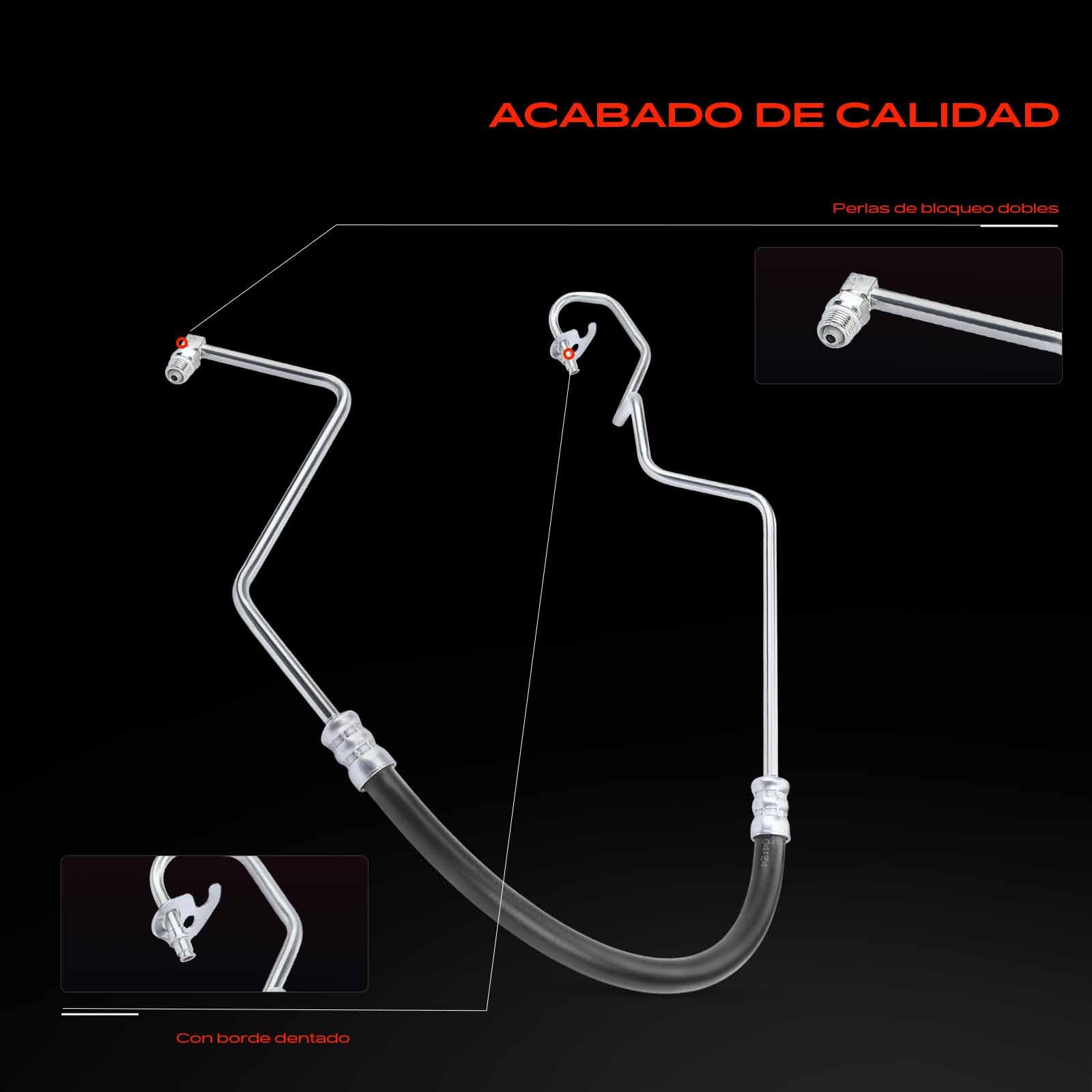 Frankberg Manguera de dirección asistida Compatible con Transit Bus FB FC FD FS FZ Transit Furgoneta FA Transit Plataforma/Chasis FM FN Replace# 4548396,58425