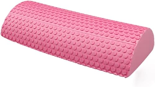 SCKTFS Half Round EVA Massage Foam Roller Yoga Pilates Fitness Equipment Balance Pad Yoga Blocks with (Color Black-JoJo's Bizarre Adventure1)