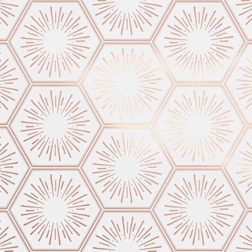 Tempaper Metallic Autumn Bronze Hello Sunshine Removable Peel and Stick