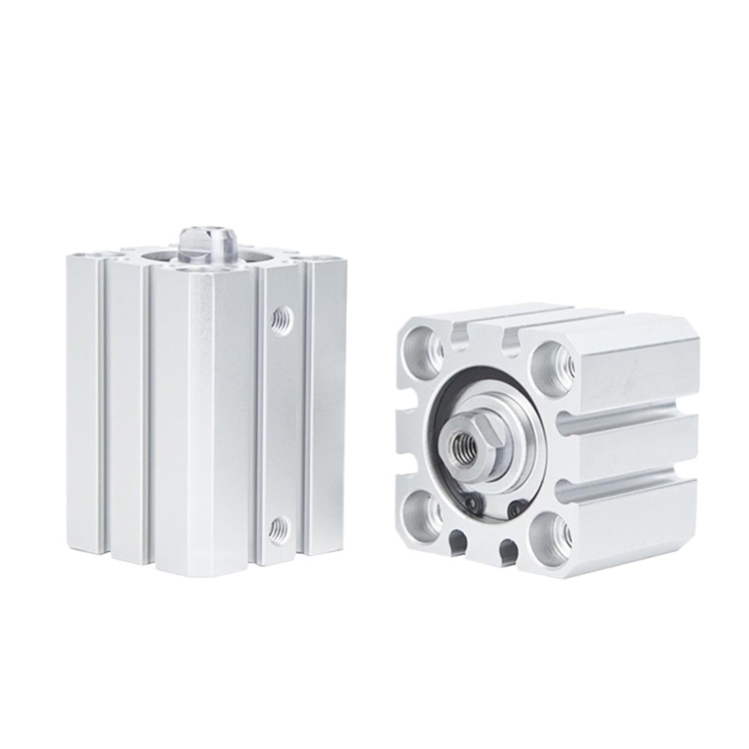 1pcs CQSB Series Pneumatic Air Cylinder Bore12/16/20/25mm Stroke 5/10/15/20/25/30/35/40/45/50/75/100/125/150mm Compact Thin Single(Stroke 5mm,Bore 16mm)