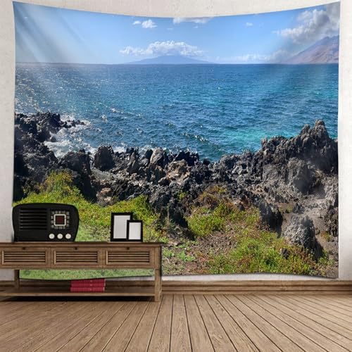 Tapisserie murale paysage 150x150cm avec impression haute définition