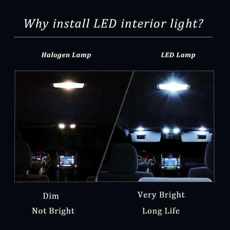 Kit de 11 piezas luces interiores LED para Chevy Optra miniatura 3