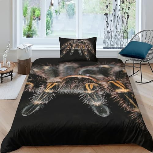 Housse de couette fermeture éclair facile et parure de lit 3D pour simplifier le quotidien