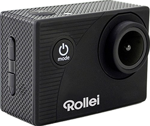 Rollei Actioncam 372 - Action-Camcorder mit Full HD Video Auflösung 1080/30 fps, bis 30 m wasserfest - Schwarz