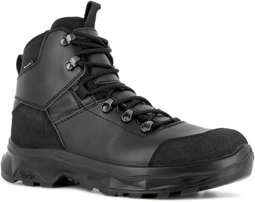 Alpina THOR Men's Boots | Ankle High Waterproof | Lightweight Tactical Army Shoes | Full Leather with Sympatex Breathable Membrane | Slip Resistant - All Weather Grip Sole | Made in Europe
