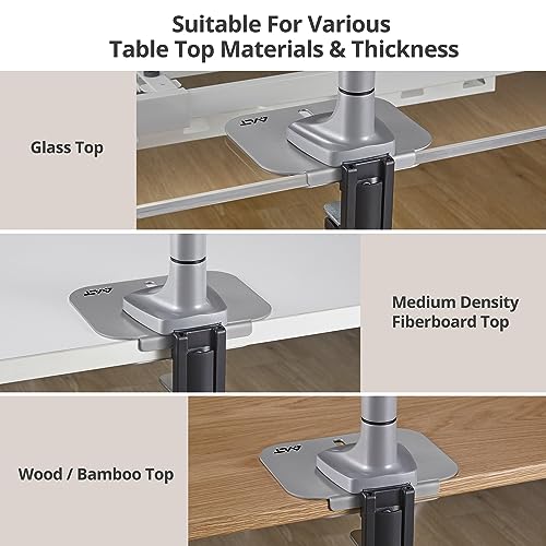 Soporte Ajustable de Placa Refuerzo para Monitor con Montaje en Mesa miniatura 2