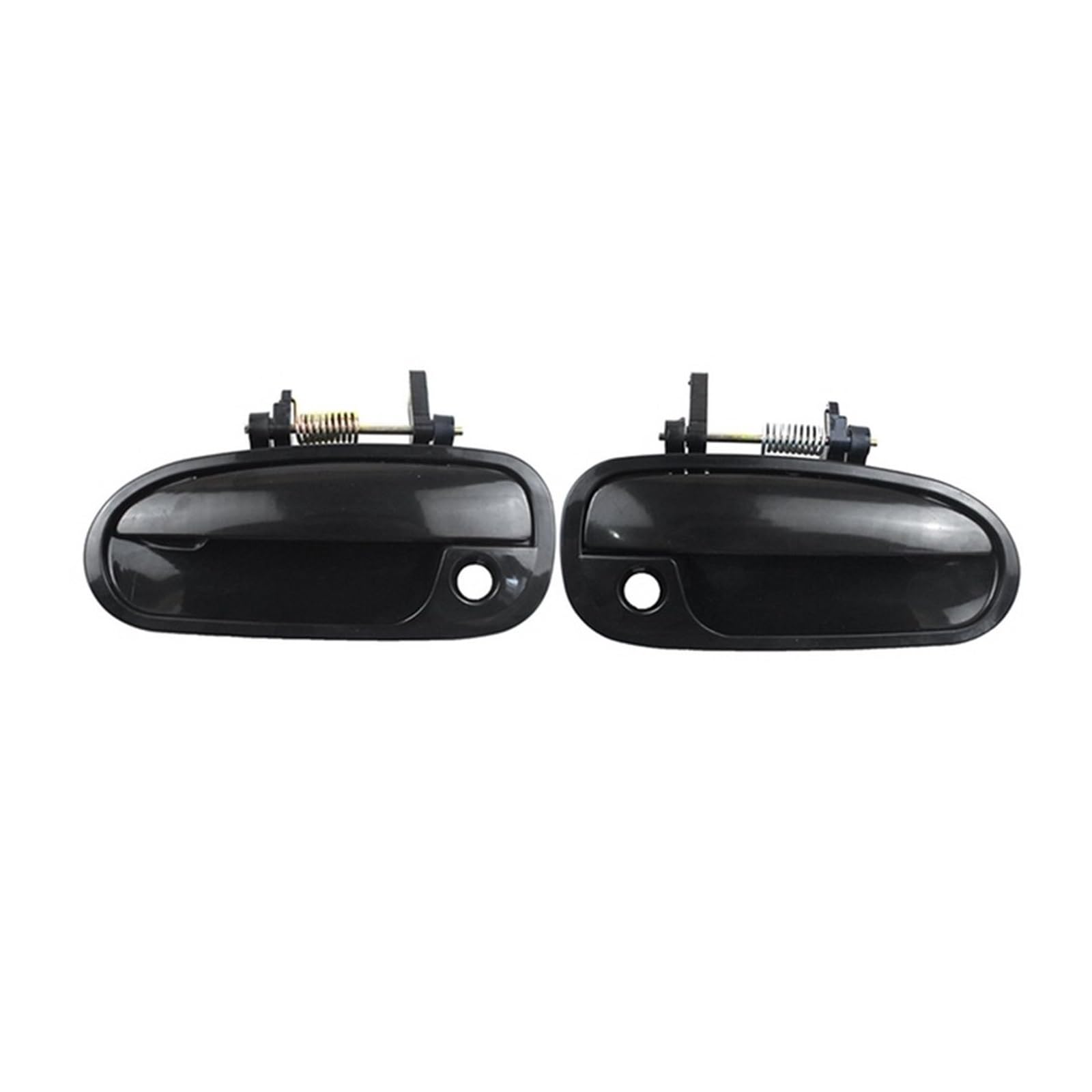 Trxjjvm for Civic for EK3 for Sedan 1996-2000 2pc Car Front Rear Outside Exterior Door Handle 72140S00004 72680S04003 car Exterior Door Handle(2PC Front Door)
