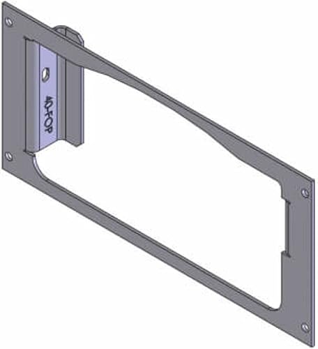 Miniatura 5 de UBL by Havis Placa frontal de 4 pulgadas para controlador de sirena Feniex 4200 - Cabezal de controlador Feniex 4200 - Soporte de montaje para