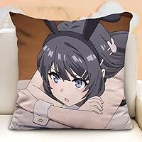 Amazon｜桜島麻衣 青春ブタ野郎 抱きまくら グッズ 青ブタ 45