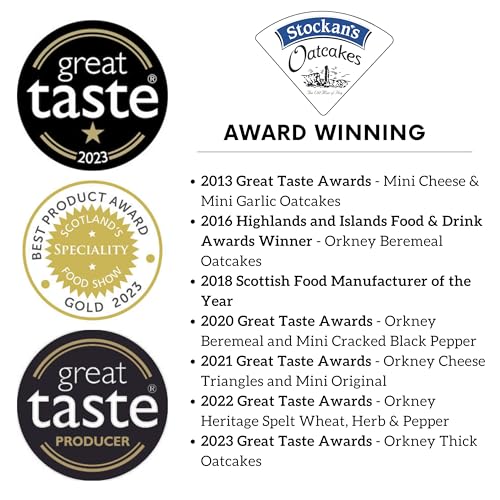 Stockans Thick Triangle Orkney Oatcakes 24 x 200 g (multipack) - Image 2