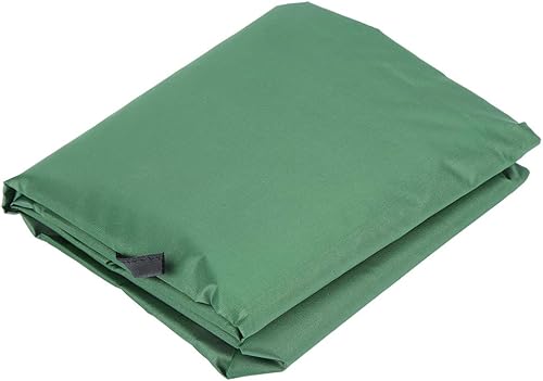 Miniatura 7 de Funda de cojín para columpio para exteriores, reemplazo de 3 plazas, para patio, jardín, silla columpio (verde)