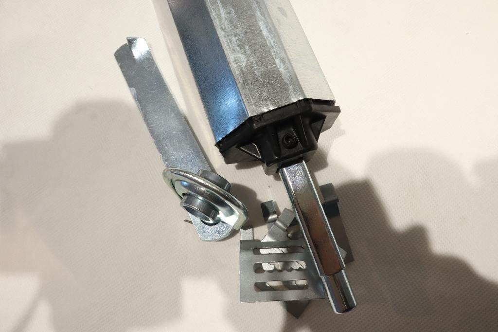 Rullo Per Tapparella 150 Cm - Con Calotta, Ganci E Supporto, Spessore 8/10 Mm - Foto 7