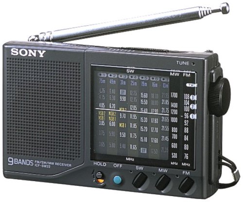FM/MW / SW1-7 world band receiver ICF-SW22 (JE): Amazon.co.uk