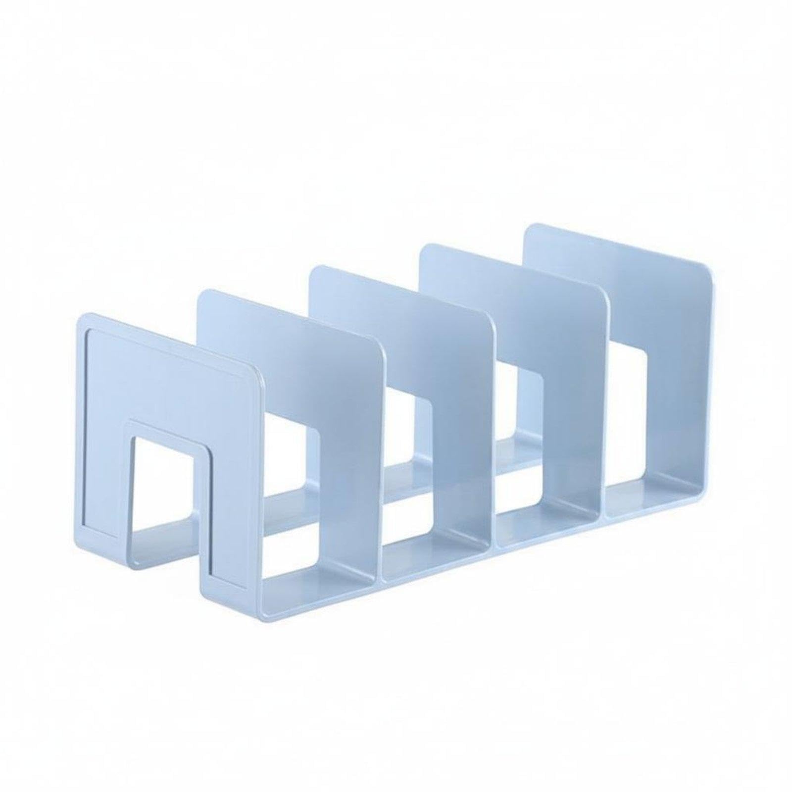 Bag Storage Divider Rack Keeps Bags Upright Bag Organizer Rack Space Saving Shelf Divider Haze Blue Square-image-22