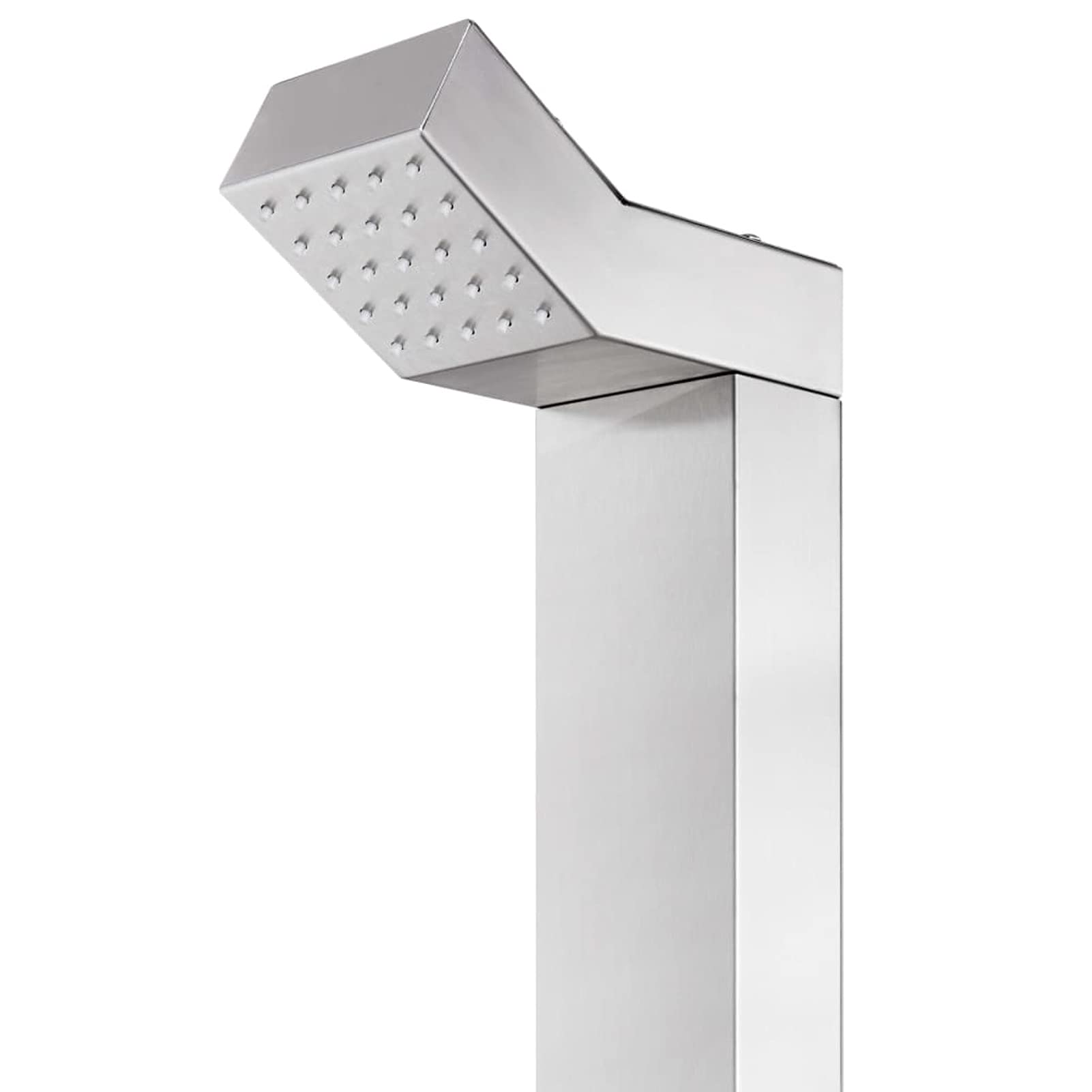 JUDYY Doccia da Giardino 220 cm in Acciaio Inossidabile,Piscine e Spa,Accessori per Piscina e spa-315939