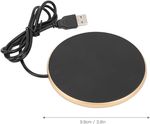 Miniatura 6 de Calentador de tazas y calentador de tazas de café para escritorio, calentador eléctrico de bebidas, plato calentador de café y juego de tazas para