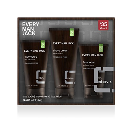 Every Man Jack Shave Kit, Fragrance Free