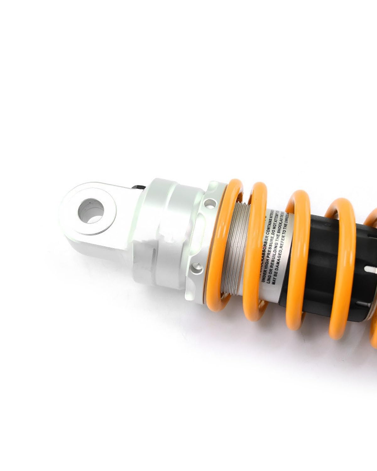 Amortiguador Trasero Ajustable 265-360mm Para Moto Eléctrica | Amortiguador trasero modificación vehículo todoterreno para motocicleta, 1 unidad(Black,320mm slit)