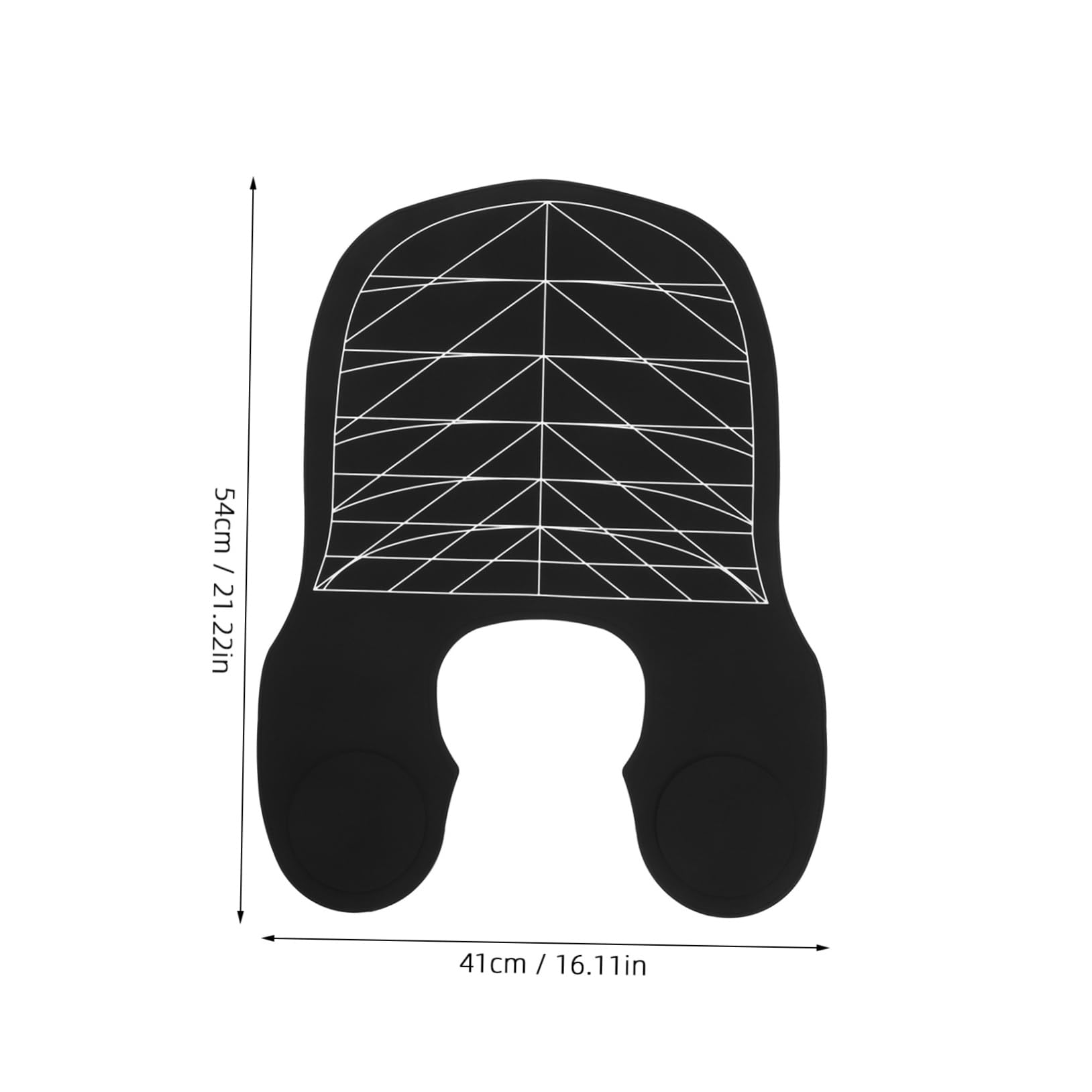 Capa de Silicona para Cortar Cabello en Peluquería, Protector de Cuello Cómodo y Resistente, Material Flexible y Duradero para Mujeres y Niños
