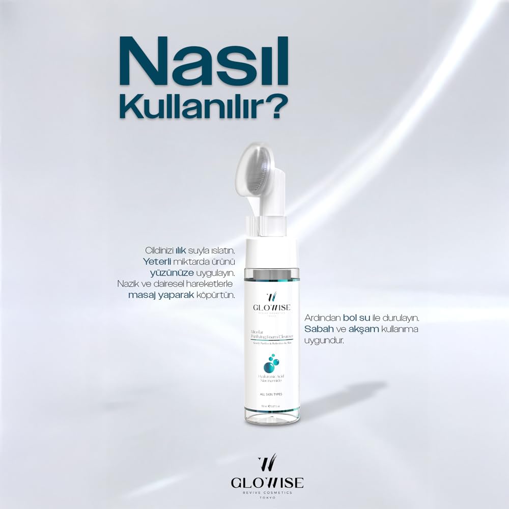 Glowise Micellar Yüz Temizleme Köpüğü 150 ml