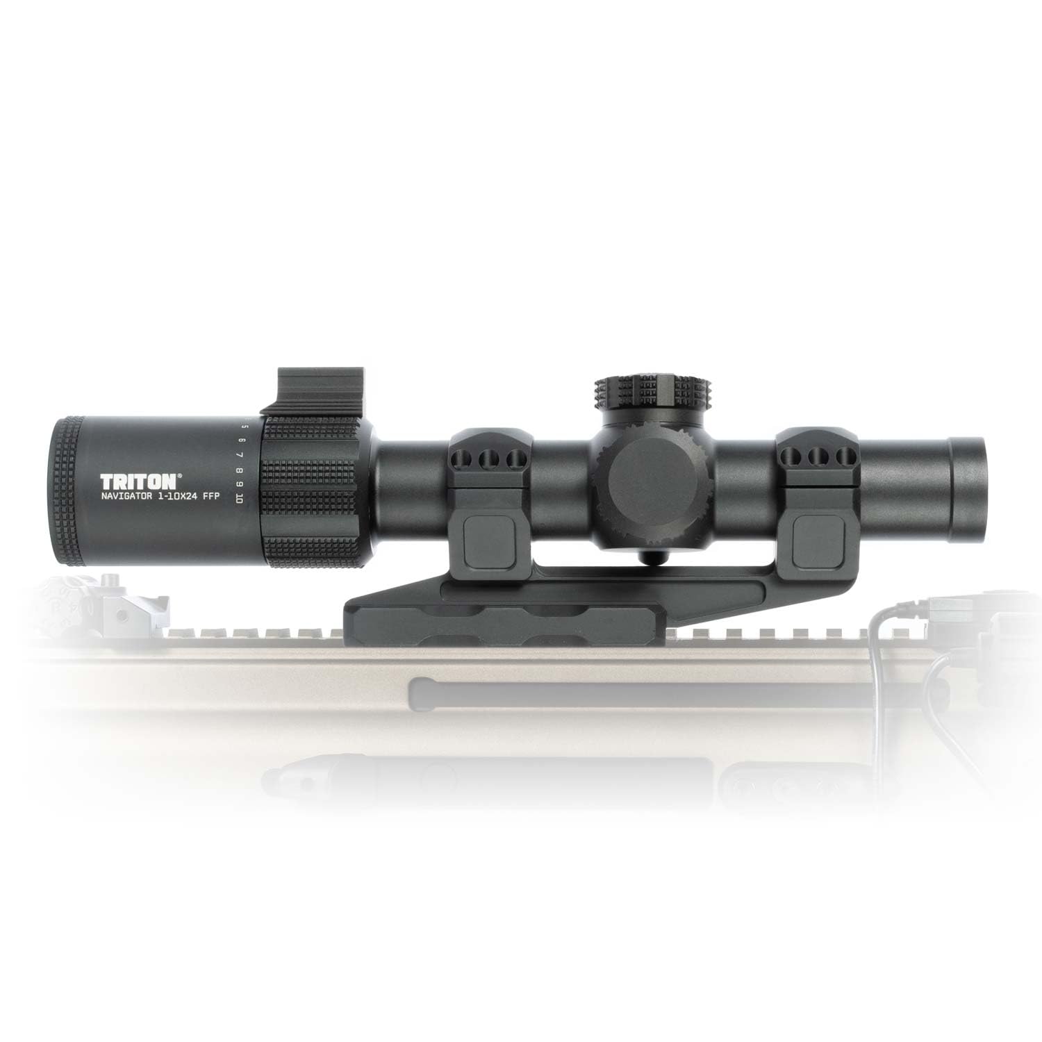 Triton Navigator 1-10x24 First Focal Plane FFP LPVO Rifle Scope | ED Glass