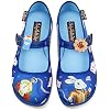 Hot Chocolate Design - Womens Mary Jane Flat Dress Shoes with Adjustable Buckle-Strap