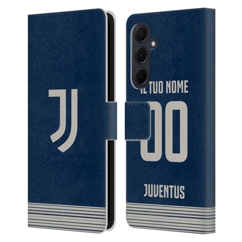 Coque Juventus Samsung Galaxy A35 5G personnalisable avec rabat cuir et support vidéo