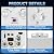 GEARPASS Propane Tankless Water Heater, 4.74 GPM 18L Outdoor Portable Instant Water Heater with Digital Display and Multi-Protection for RV, Camping, Cabins