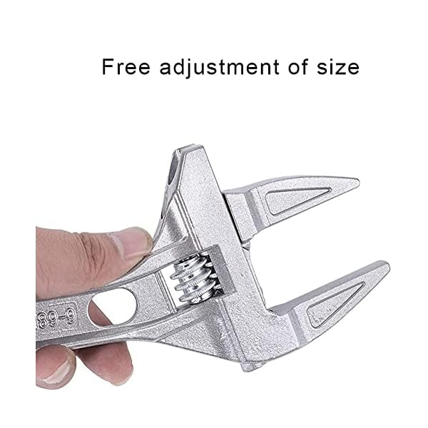 Watlsuz Einstellbare Schraubenschl¨¹Ssel 6-68 Mm Breiter Schl¨¹Ssel Badezimmer Schl¨¹Ssel Hand Werkzeuge zu Dem Anziehen oder L?Sen Von Muttern und Schrauben – Bild 5