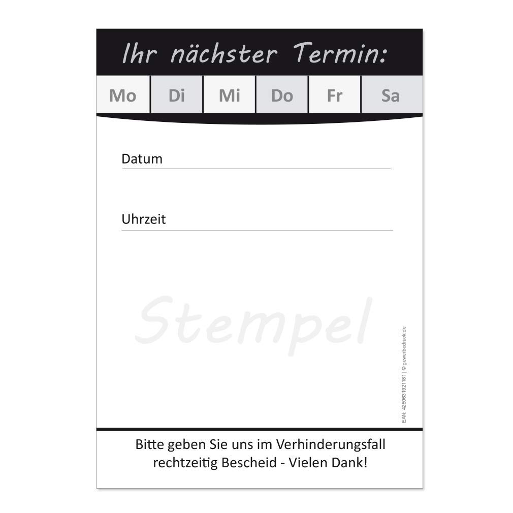 32 Premium-Terminblöcke DIN A7 mit 50 Blatt, Neutral für viele Bereiche geeignet (Motiv-502)