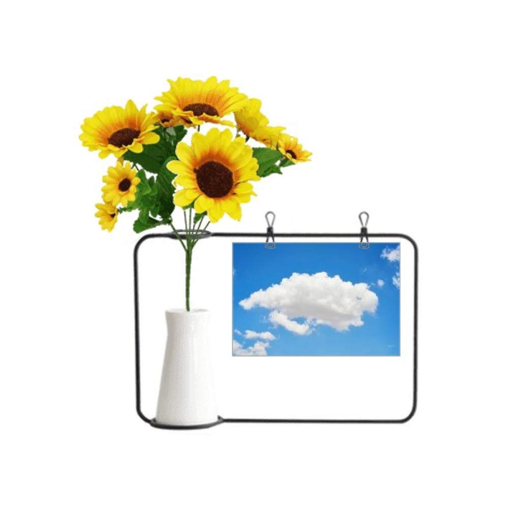 Tournesol artificiel sans entretien en bouteille pour cadeau durable