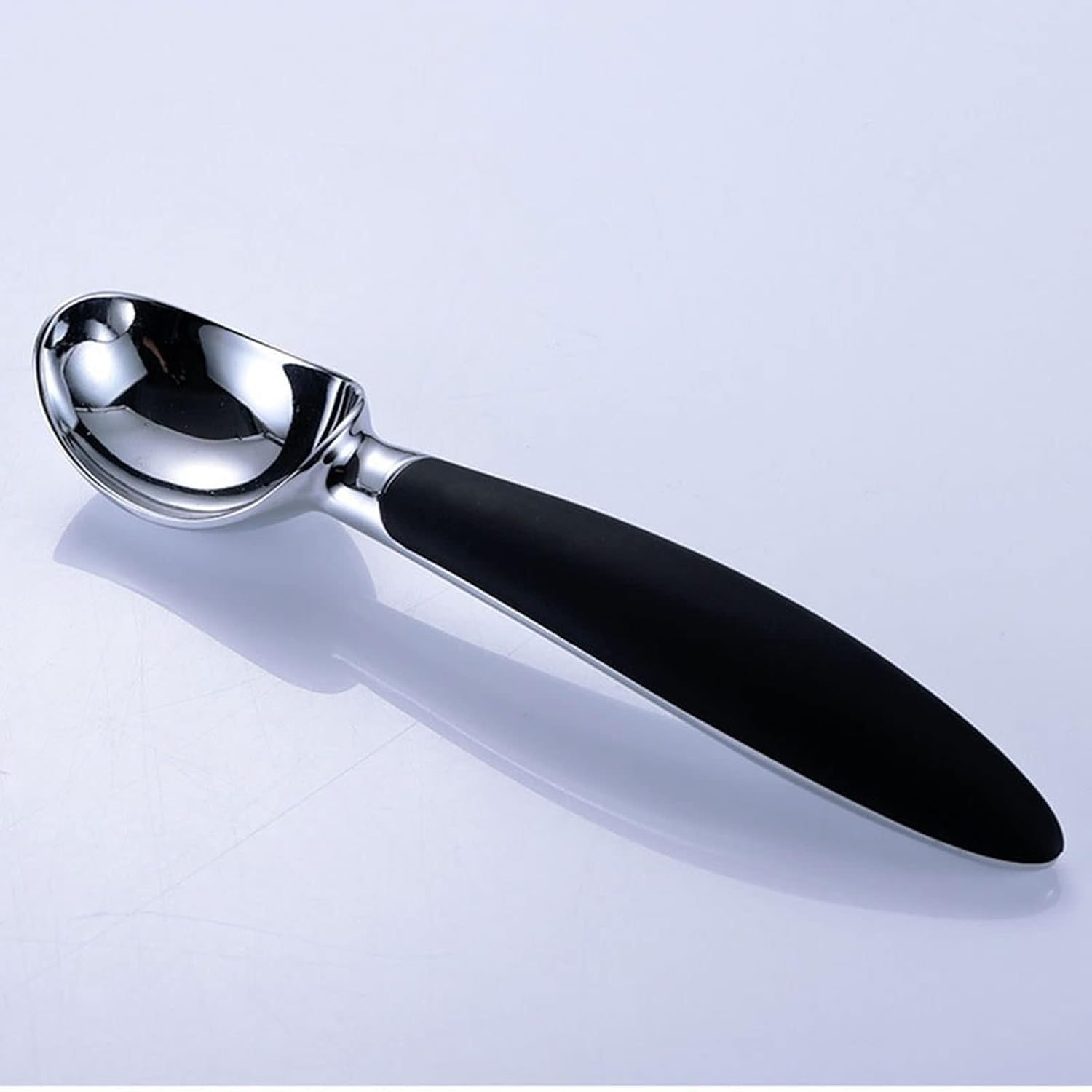 Ice Cream Scoops Stainless Steel Ice Cream Watermelon Yogurt Jelly Cake Dessert Mashed Potatoes Durable Anti-slip Spoon Kitchen Accessories