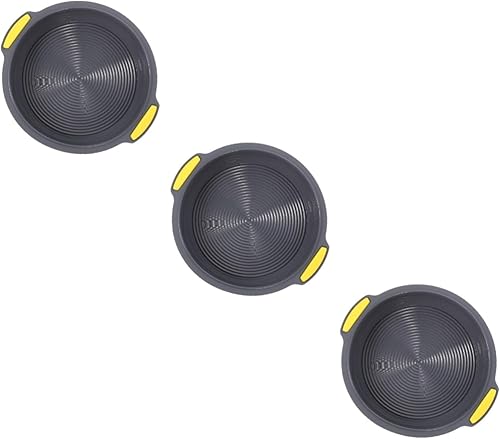 Cabilock Molde de silicona para tartas, plato de postre lavable