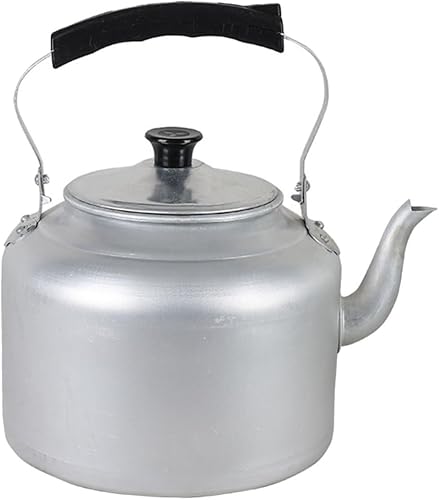 Miniatura 10 de Pot Large Tea Kettle Kitchen Teakettle Heat Resistant Aluminum Teakettle Vintage Style Random