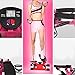 L.HPT Stepper stepperMini Stepper con Manija Workout Fitness Machine Tirar Cuerda Ejercicio...
