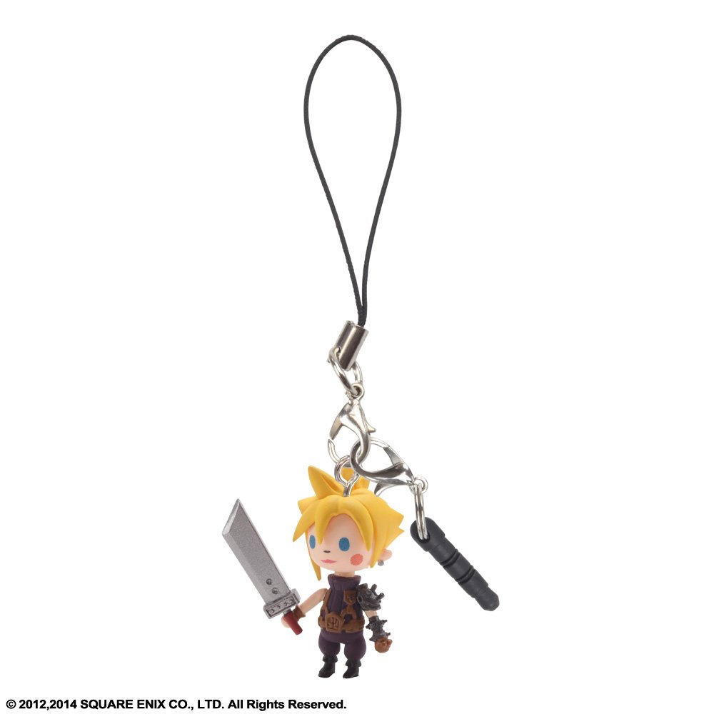 qwq　FINAL FANTASY マスコットストラップ クラウド Amazon.co.jp: THEATRHYTHM FINAL FANTASY マスコットストラップ