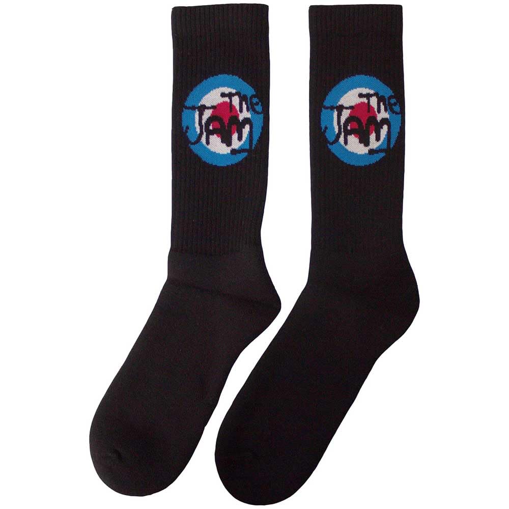 Rock Off officially licensed products The Jam Target Logo Ankle Socks One Size