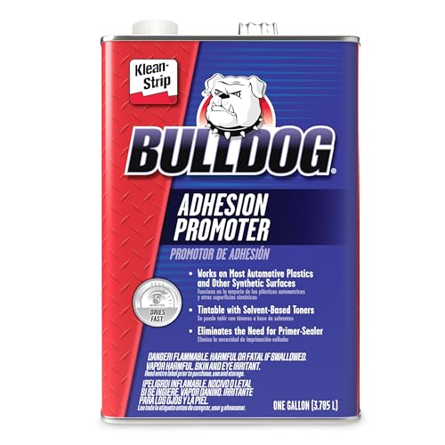 Klean-Strip Bulldog Adhesion Promoter for Automotive Plastics, Metal, Aluminum - Ready to Spray & Quick Drying - Fills 320 Grit Scratches - 1 Gallon