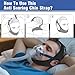 Chin Strap for Sleeping, Effective Anti Snoring Devices, Airflow Jaw Strap for Sleep Apnea Breathable and Comfortable, Adjustable Anti Snoring Chin Strap for Men and Women