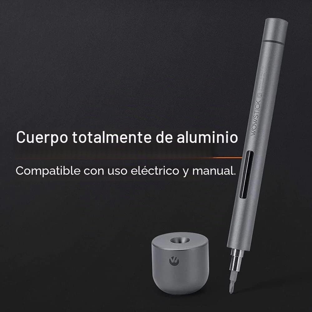 Wowstick 1F Pro 69 en 1 destornillador eléctrico, modo dual de carga de iones de litio LED destornillador de alimentación pro
