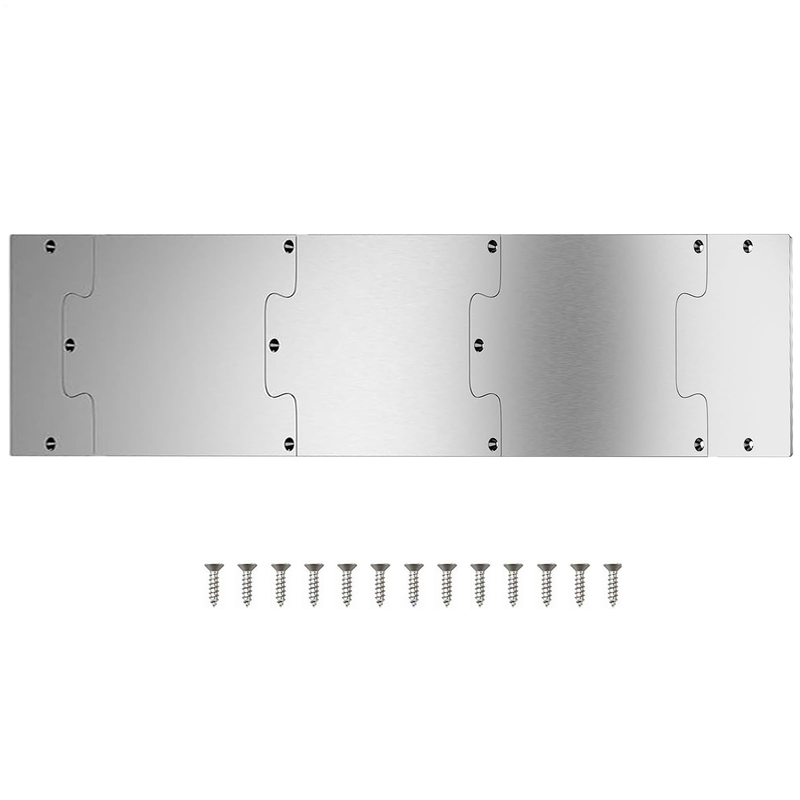 Plaque de porte en acier anti-rayures pour stopper les traces de chaussures