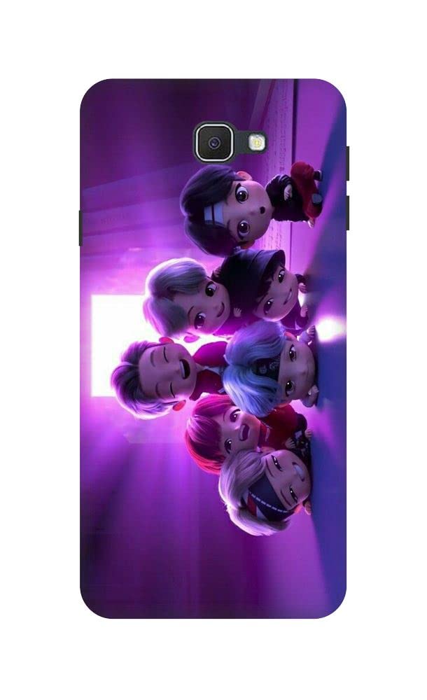 Arvi Enterprise BTS Animated Printed Hard Plastic Back Case Cover for? Samsung Galaxy J7 Prime / On7 2016 / On Nxt / On7 Prime