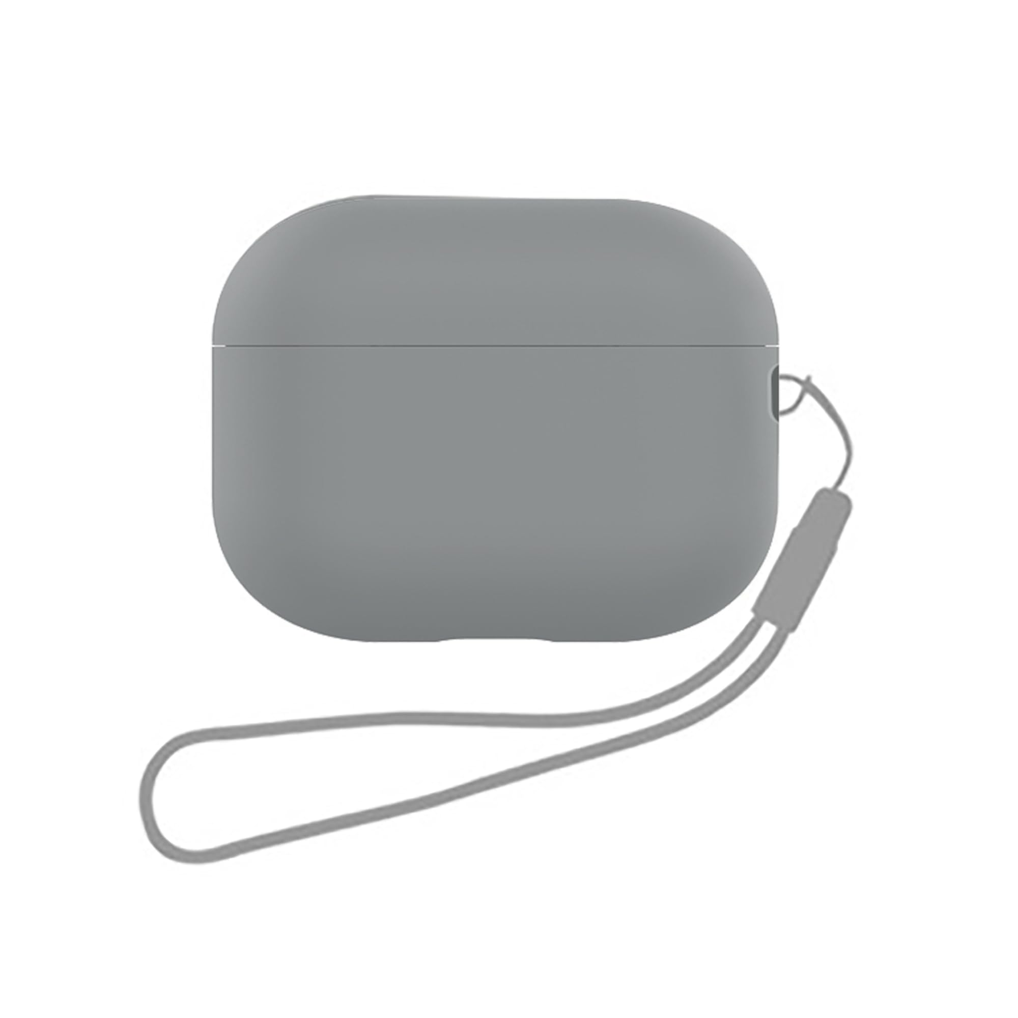 Airpods Pro 2 Case Soft Silicone Protective Case Cover Compatible with Apple AirPods Pro 2nd Generation Case 2022 Front LED Visible (Grey)