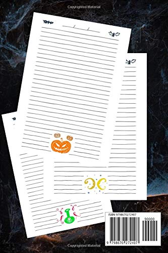 Halloween journal for kids: (120 halloween themed pages): lined notebook with a glossy cover - journal with funny interior to celebrate halloween - take it anywhere (6" x 9") image 2