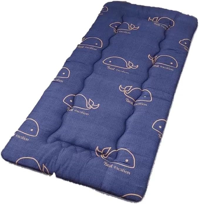 Japanese Floor Mattress Futon Mattresses Roll Up MattressTatami Mat Sleeping Pad Portable Mattress Foldable Folding Mat Single Use Bedroom Dorm Camping 200x90cm