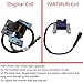 PARTSRUN 595304 Ignition Coil 440-433 Solid State Module Replaces Briggs & Stratton 490586 491312 492341 495859 591459 690248 715231 795315 799650 For John Deere Lg492341 Lg495859 ZF-IG-A00055-P
