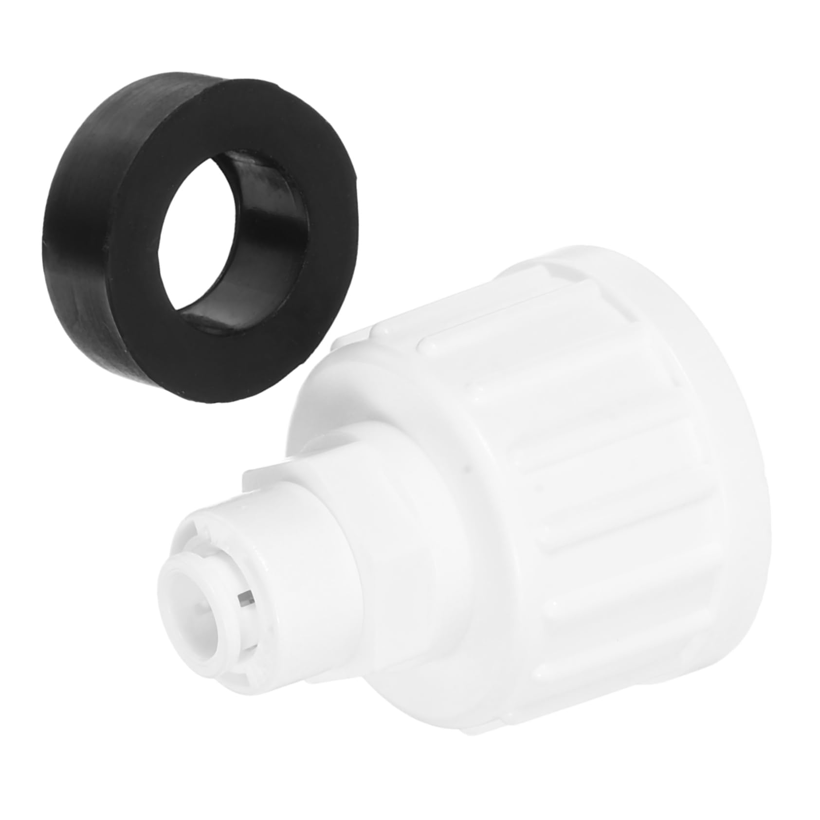 Mikikit Quick Connect Water Filter Fitting Point Internal Thread to Point Pipe Adapter Effortless Installation for Home Kitchen Water Systems Flexible Connector for Easy