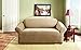 SureFit Stretch Pearson - Loveseat Slipcover - Dark Flax (SF35302)